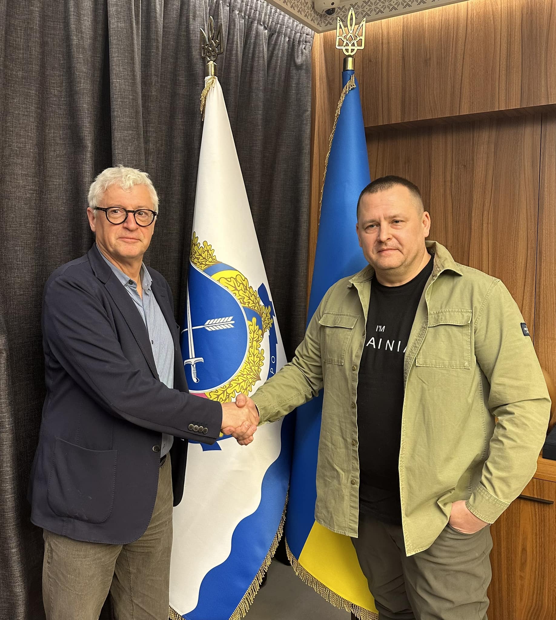 Мер Борис Філатов розповів, чому до Дніпра завітав борець із сицилійською мафією Джованні Кесслер