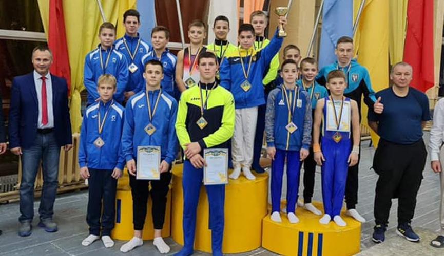 Днепровские спортсмены стали вторыми на чемпионате Украины по спортивной гимнастике