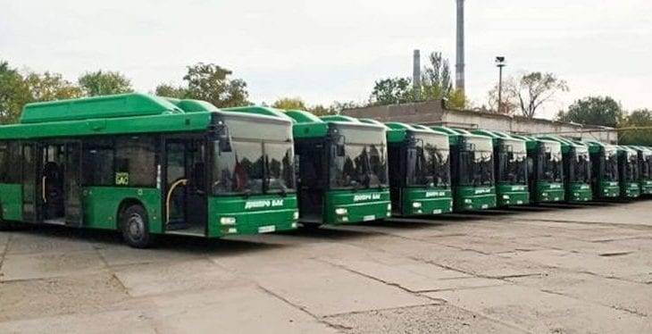 В Днепре на четырех маршрутах появятся автобусы большой вместимости