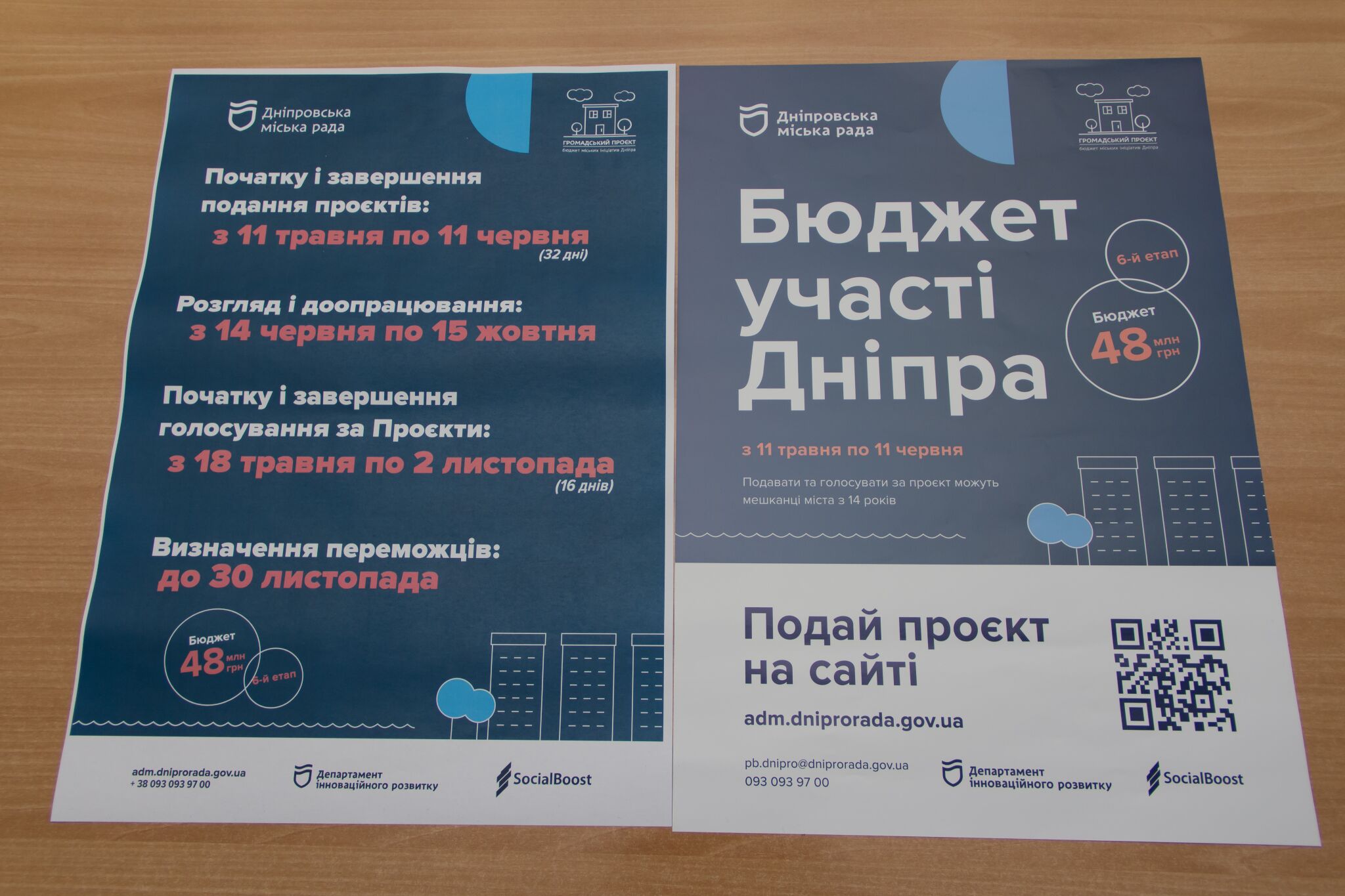 В Днепре стартовал VI этап Бюджета участия: что нового