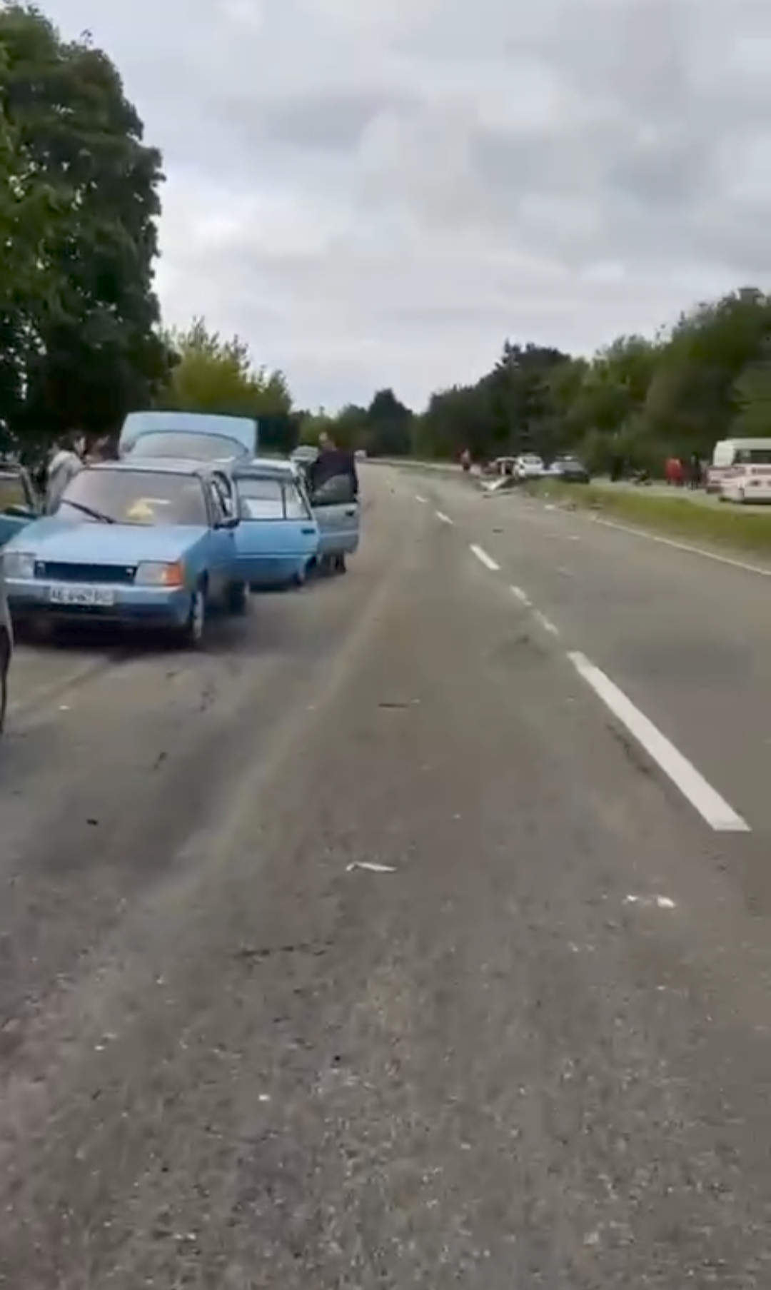 На Дніпропетровщині автобус потрапив у смертельну ДТП