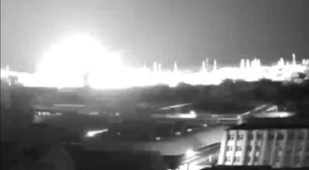 Ракета російських терористів впала за 300 метрів від ядерних реакторів