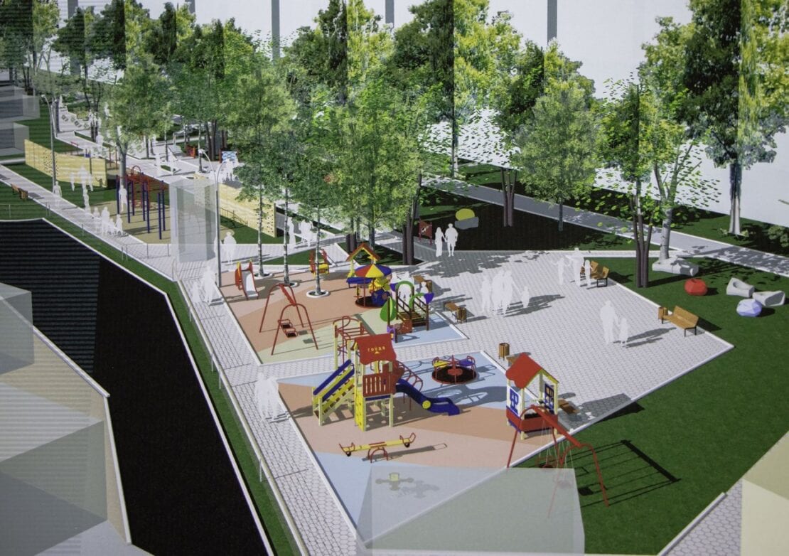 В Днепре появится новый огромный сквер (ФОТО)