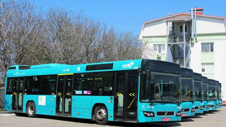 В Днепре на один из маршрутов  выходят автобусы большой вместимости