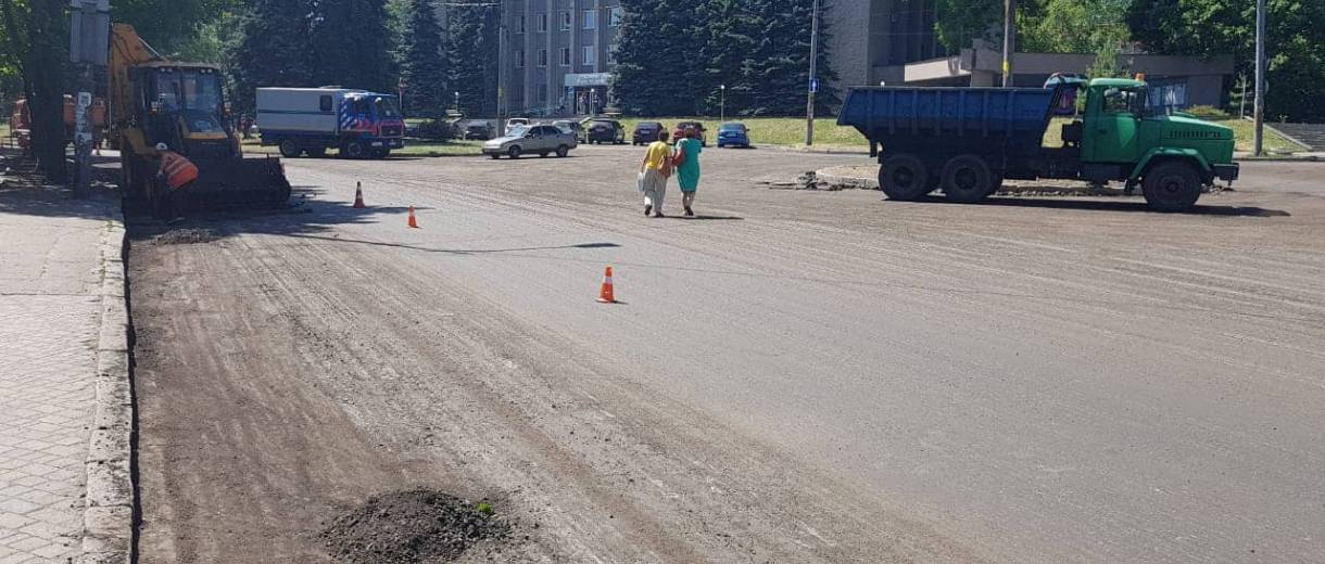 В Днепре продолжают ремонт городских дорог