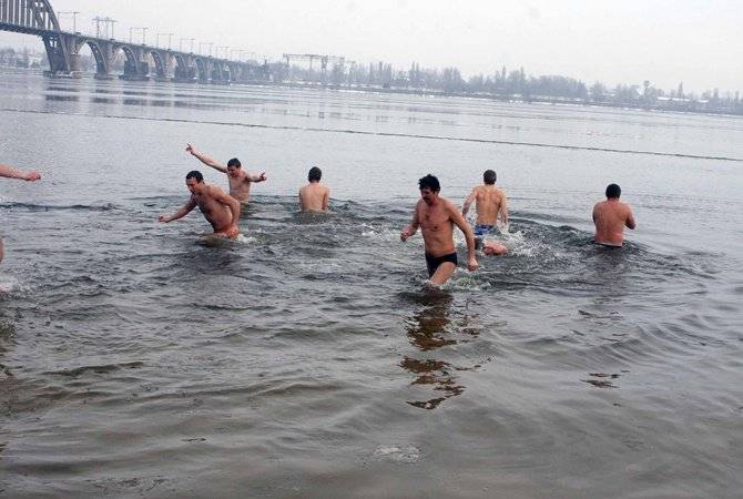 Где в Днепре искупаться на Крещение?