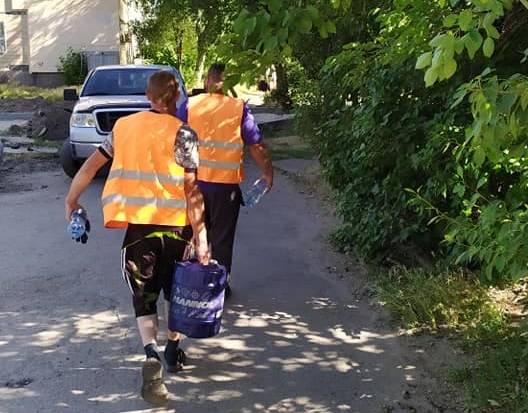 На Слобожанском ремонтируют внутридворовые дороги