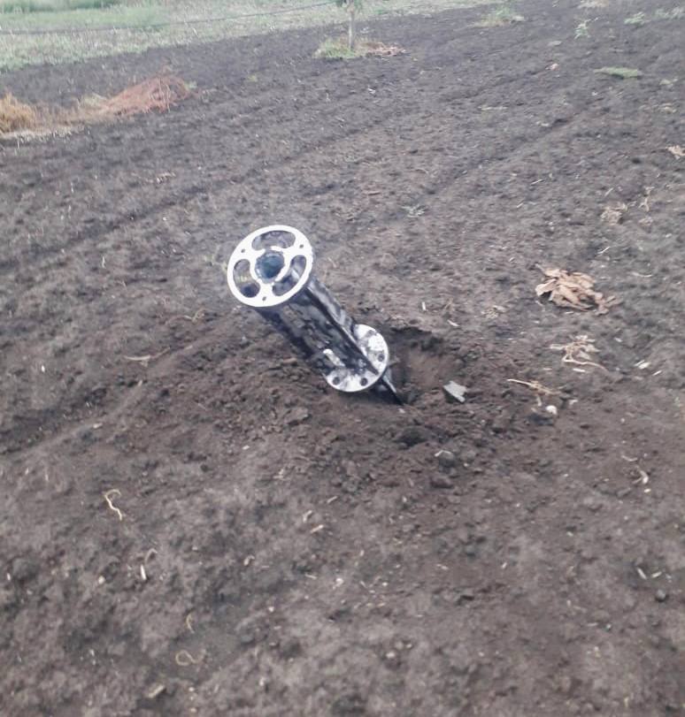 У понеділок ворог бив з “Ураганів” касетними боєприпасами по селам під Кривим Рогом