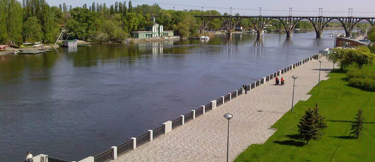 В Днепре набережную вновь реконструируют