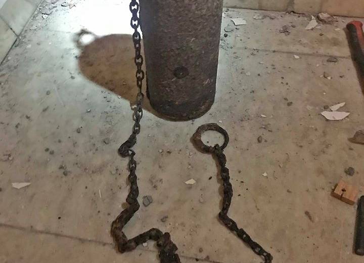 В Историческом музее Днепра нашли замурованное помещение (ФОТО)