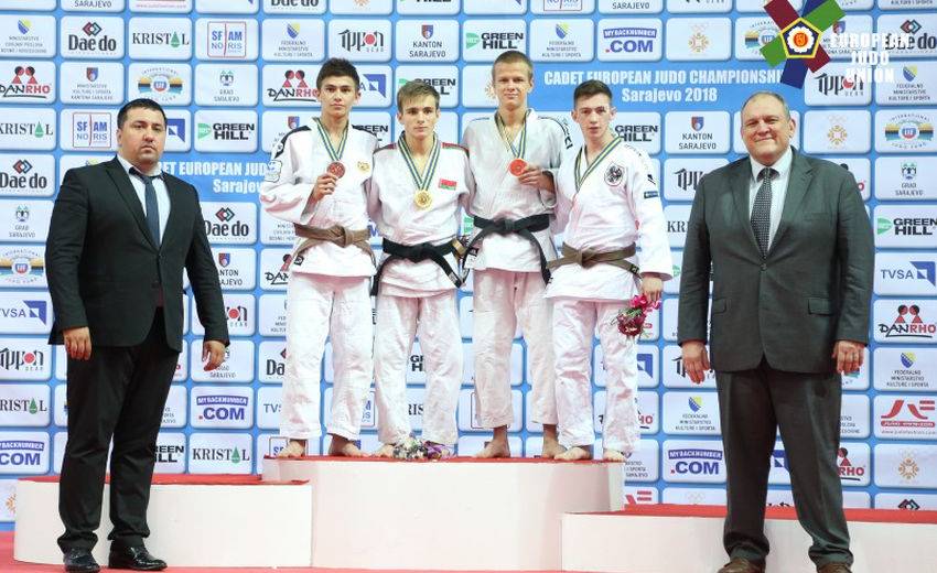 Юный днепровский дзюдоист на чемпионате Европы добыл награду