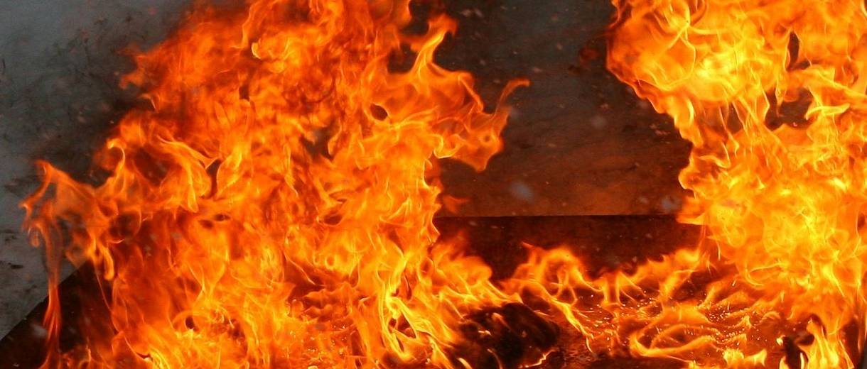 В Днепре во время пожара погиб инвалид