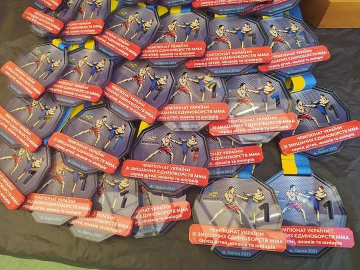 Спортсмены из Днепра и области победили на чемпионате Украины по смешанным единоборствам ММА, получив 67 медалей