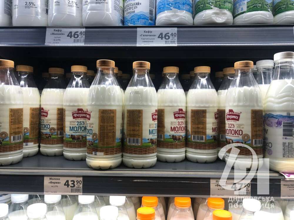 Ціни на молочні продукти б’ють по кишені: що очікувати далі у Дніпрі