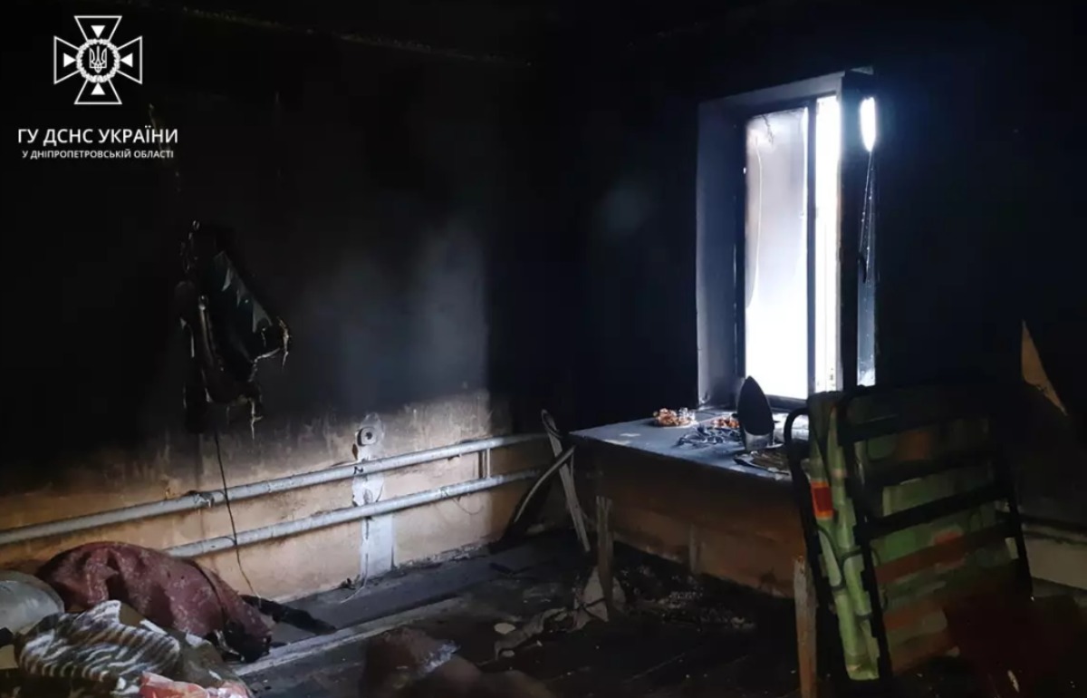 У Кривому Розі на пожежі згоріла людина