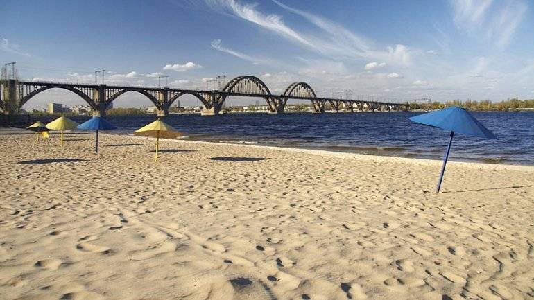 Что изменилось на пляже в Днепре?