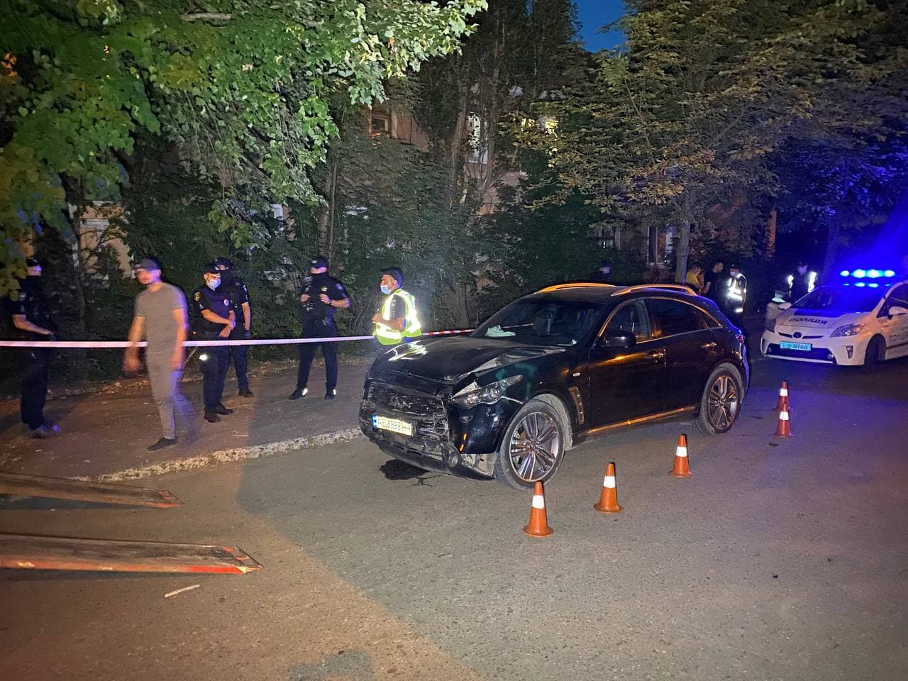 Пьяный водитель Infinity протаранил маршрутку: женщина получила травму