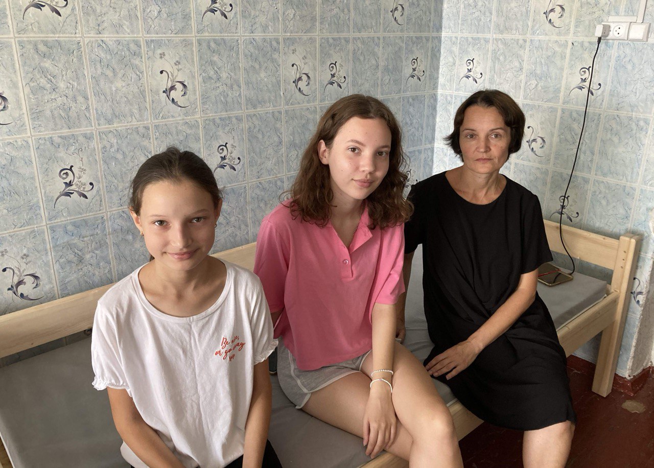 Вдячні «Благодійному фонду «Геннадія Гуфмана» за допомогу, – переселенка з Маріуполя Оксана Казакова