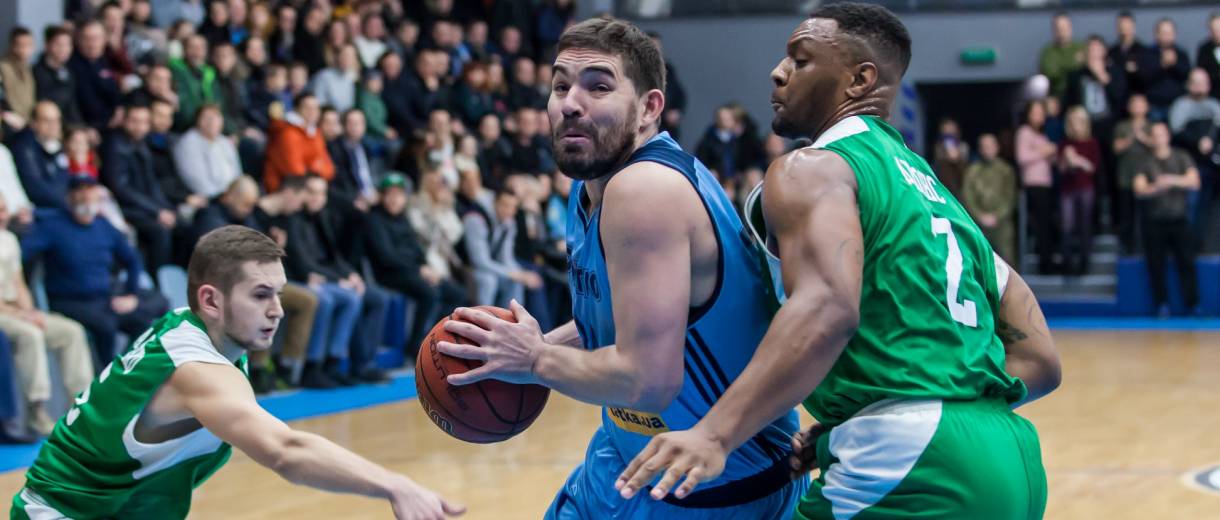 БК «Днепр» проиграл дома с минимальной разницей: фото видео