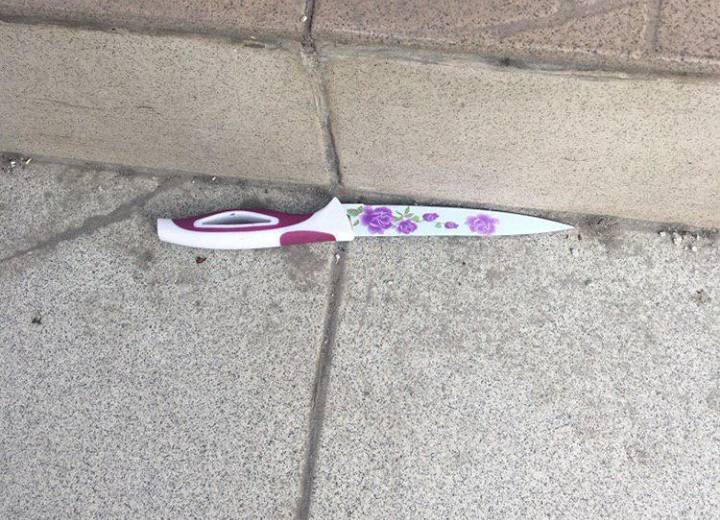 У Дніпрі затримали дворічну дитину з ножем (ФОТО)