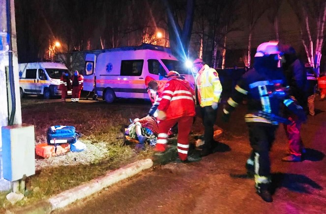 Пожар в больнице унес жизни 4-х человек (ВИДЕО)
