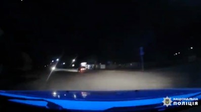 Погоня под Днепром: полиции пришлось применить оружие