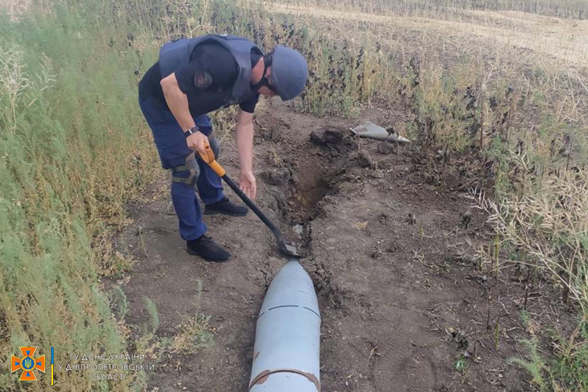 Село под Кривым Рогом после вражеского обстрела осталось без газа и электричества