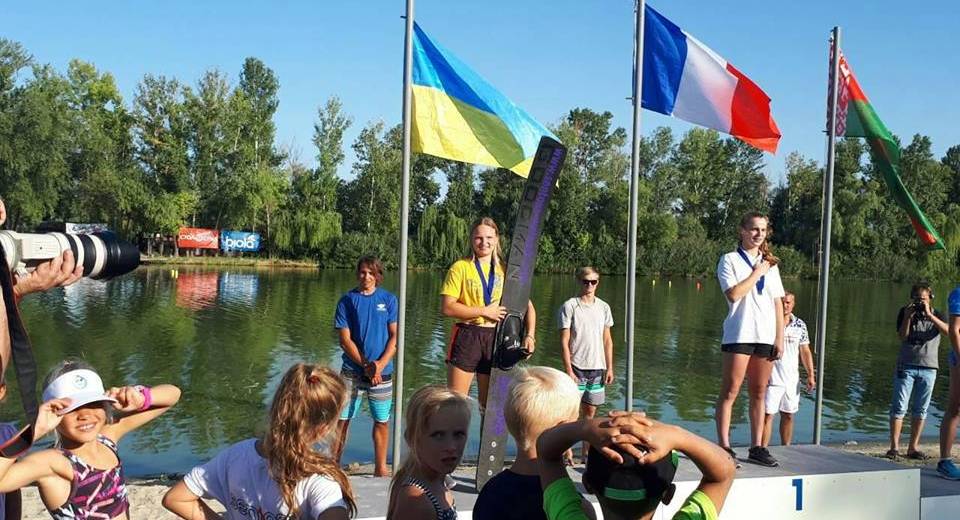 Днепровские спортсмены завоевали 8 медалей на юношеском чемпионате Европы по воднолыжному спорту