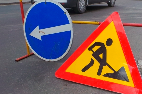 В центре Днепра – сужение дороги из-за ремонта: подробности