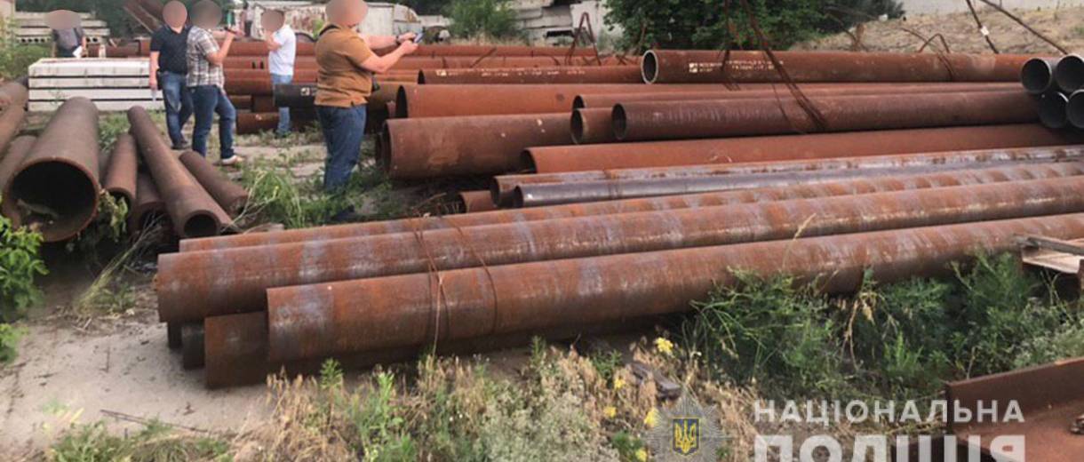 В Дніпрі поліція затримала злочинників, що викрали на своєму ж заводі продукції на 2 млн доларів
