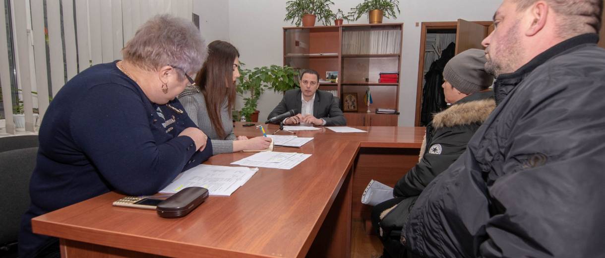 Мэр Каменского провел прием граждан