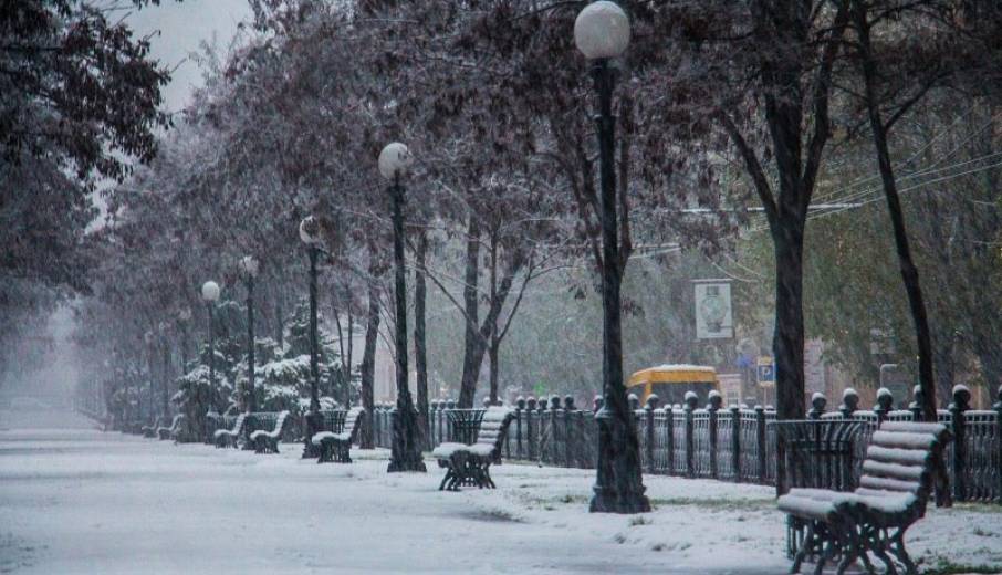 Сегодня в Днепре мокрый снег будет продолжаться целый день