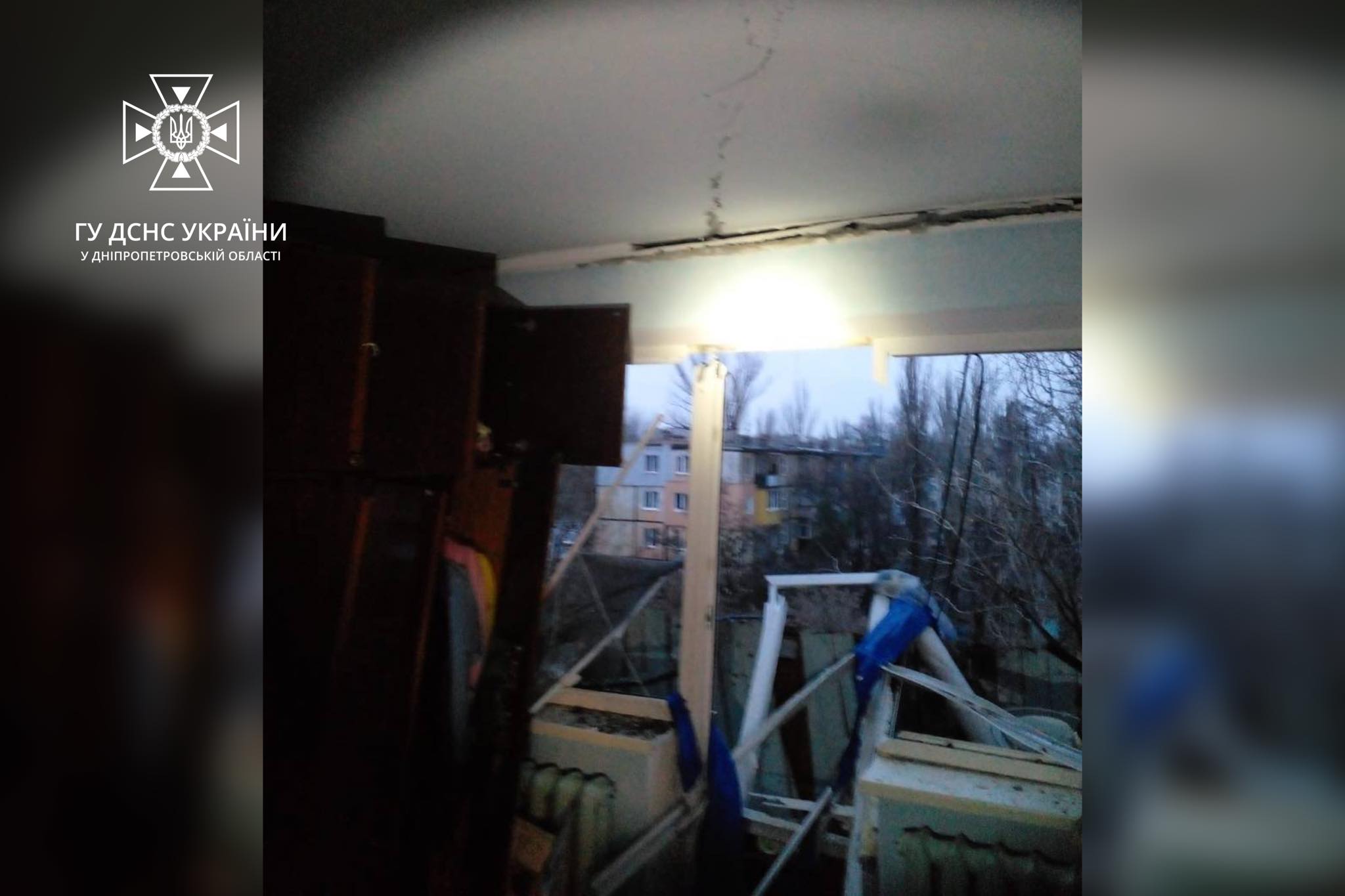 У Кривому Розі внаслідок вибуху газу постраждала жінка
