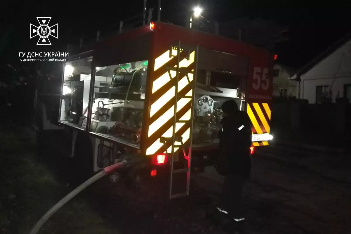Чоловік згорів у власному будинку на Дніпропетровщині