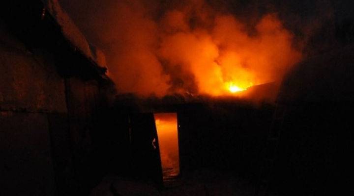 Пожар в бане. Молодой парень попал в реанимацию
