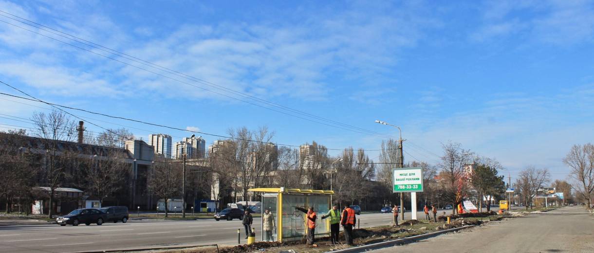 В Днепре показали, как преображается аллея на Набережной Победы: фото