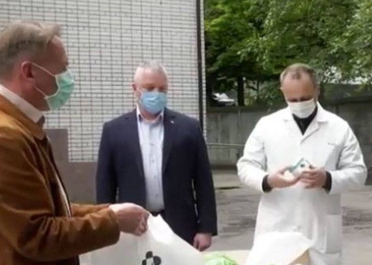 Депутат Михаил Забродский передал медикаменты и СИЗ больницам Днепра и области (ВИДЕО)