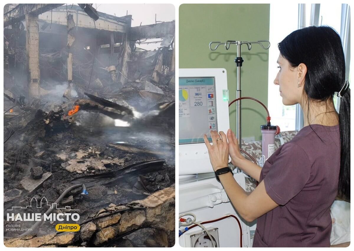 Нічний обстріл Дніпра: двоє у важкому стані після атаки дронів