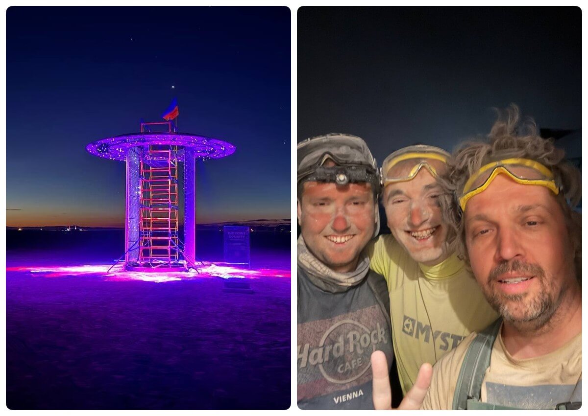 Інсталяція з Дніпра підкорила шторм на фестивалі Burning Man