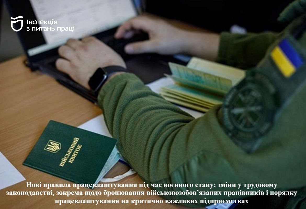 Новації у трудовому законодавстві під час воєнного стану: що змінилося?
