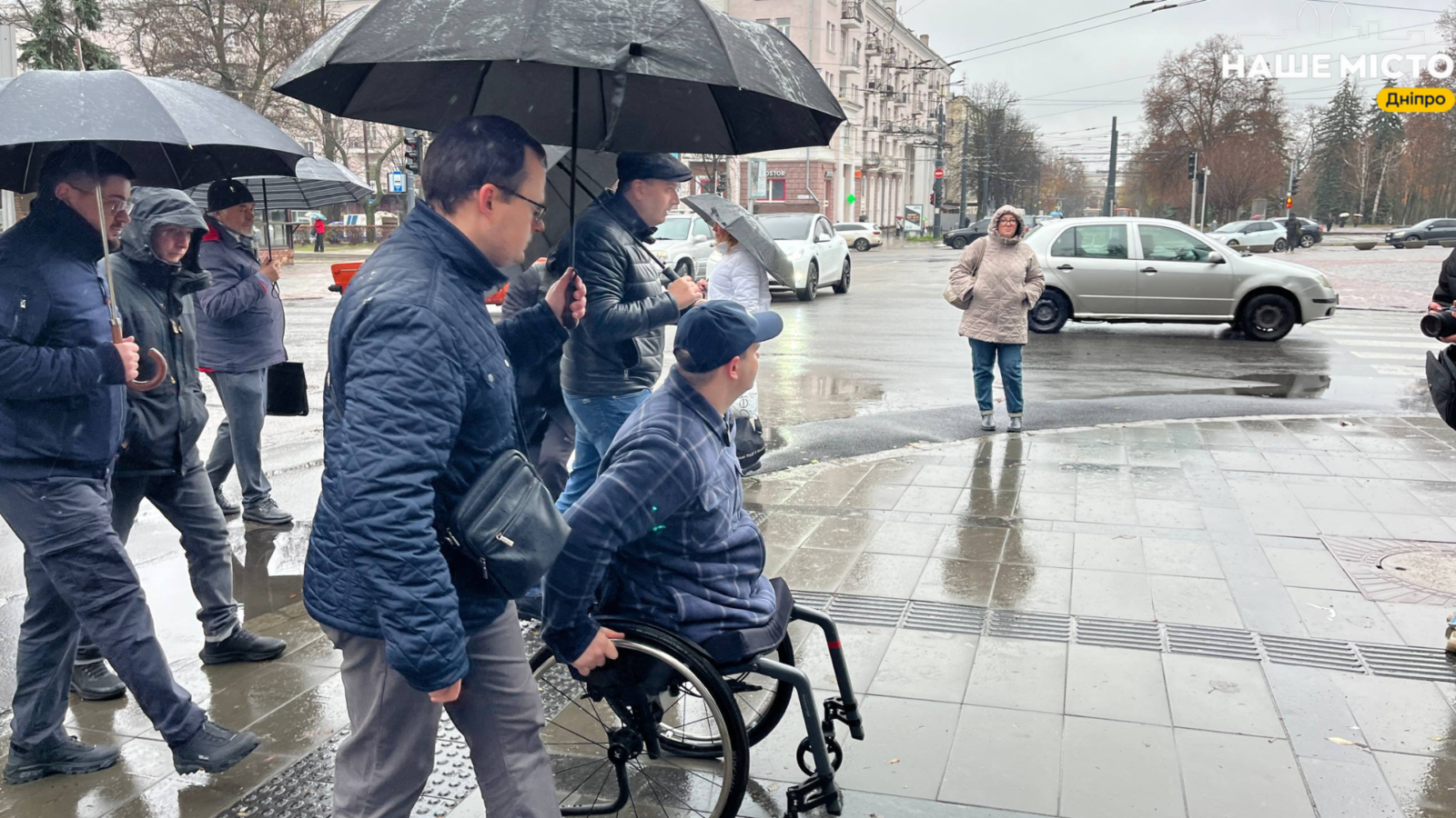 У Дніпрі вперше запустили безбар’єрний маршрут