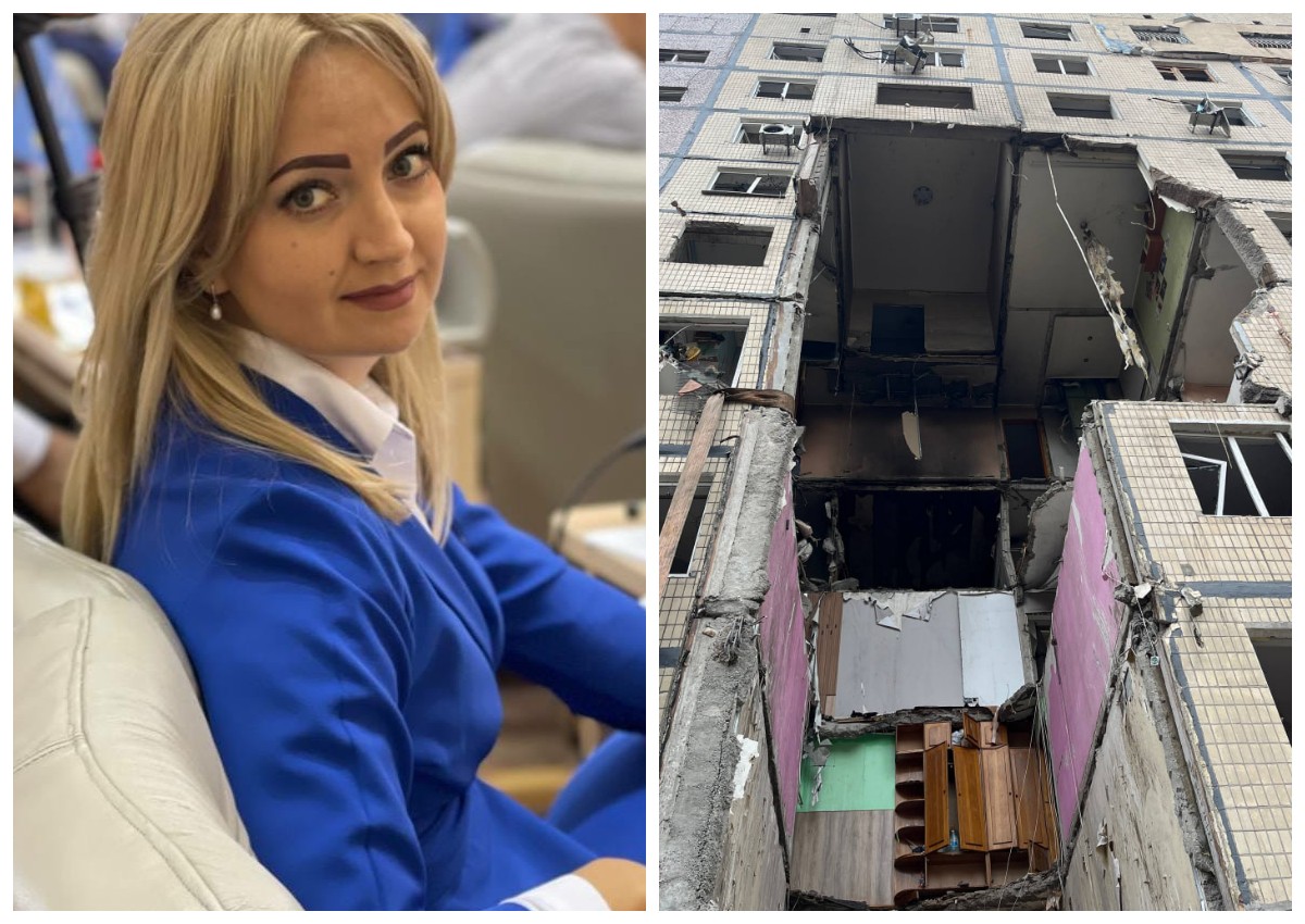 Журналістка з Дніпра втратила дім через удар дрона