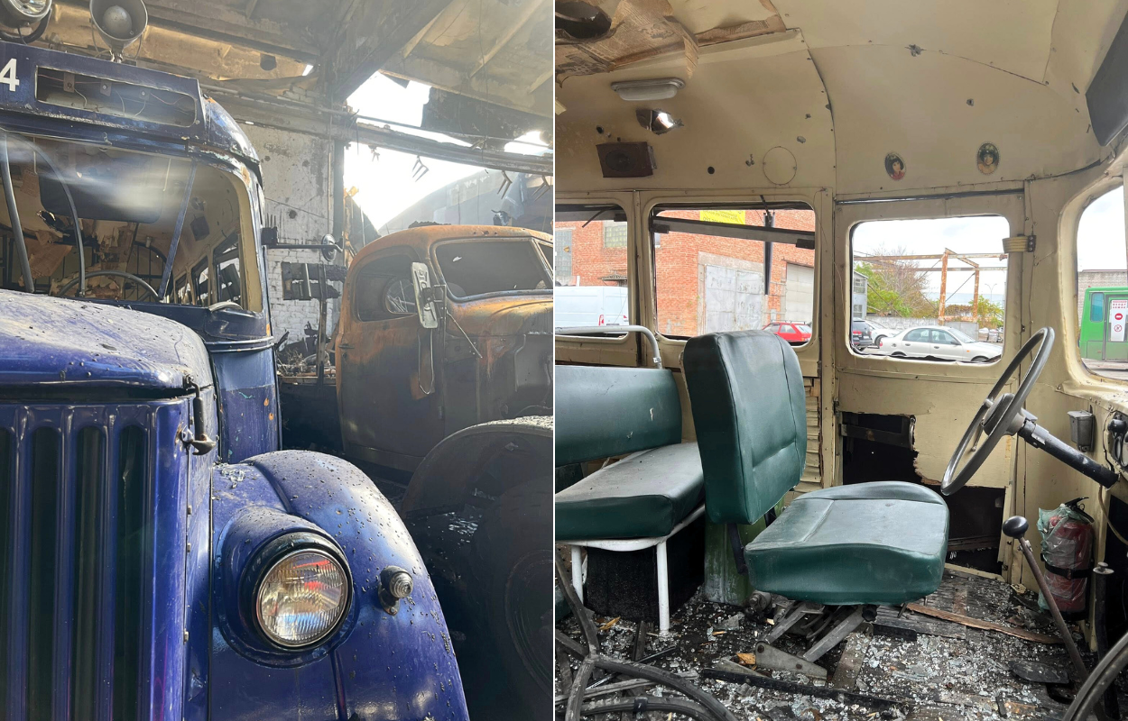 Допомога ретроавтам: в Дніпрі збирають скло для пошкоджених машин