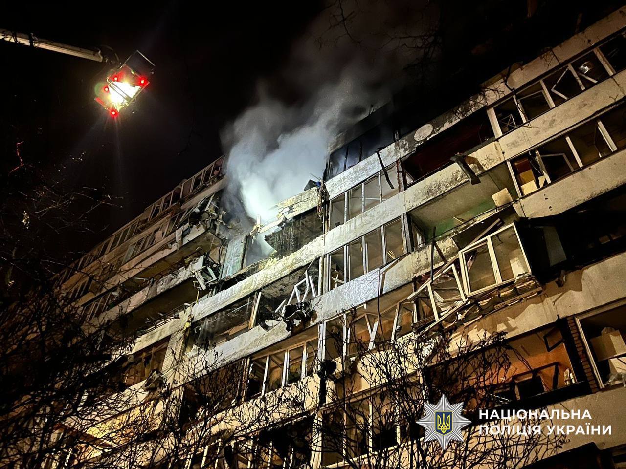Столиця під обстрілом: наслідки нічної атаки