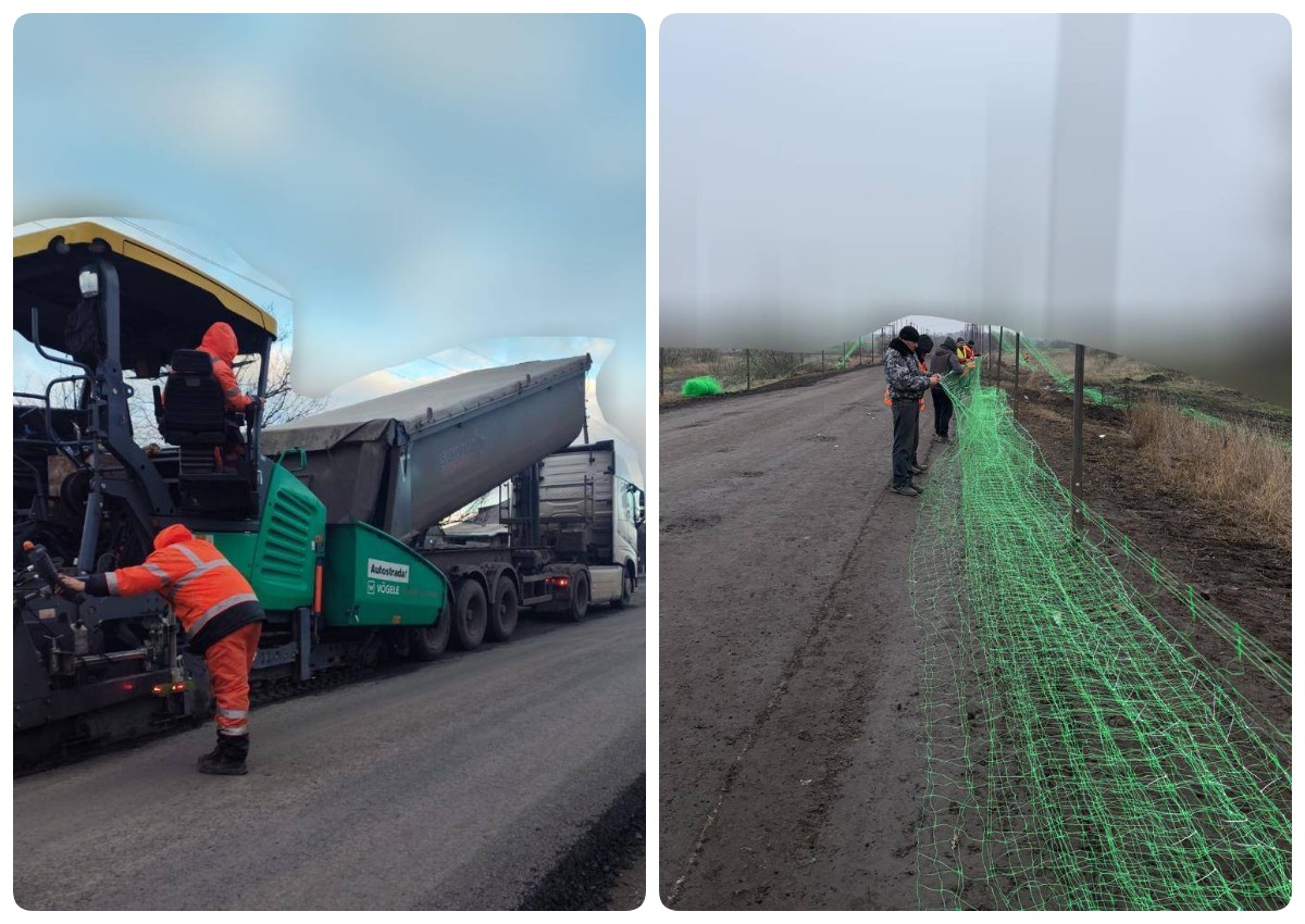 Відремонтовано 400 тис. кв. метрів доріг на Дніпропетровщині