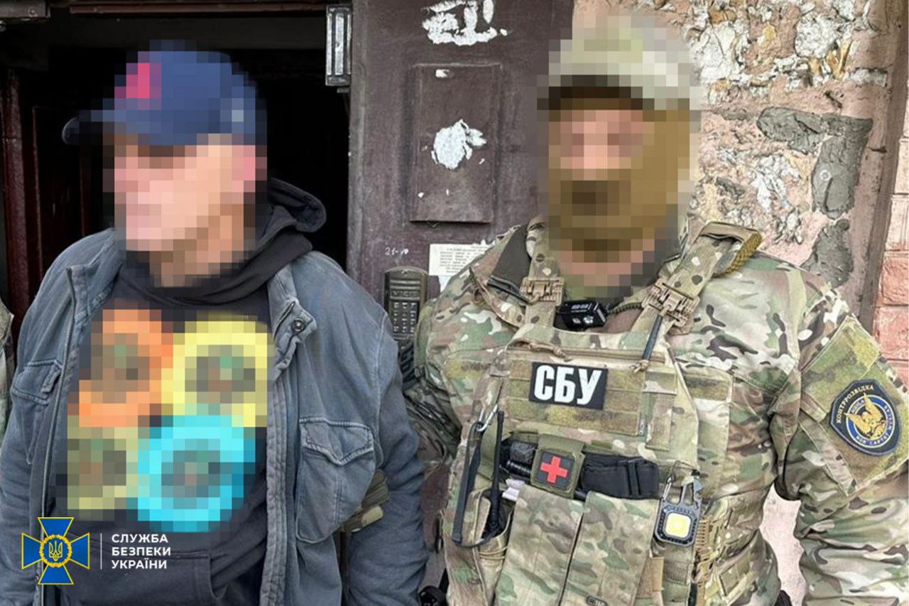 СБУ затримала агента рф, який встановлював відеопастки біля Дніпра
