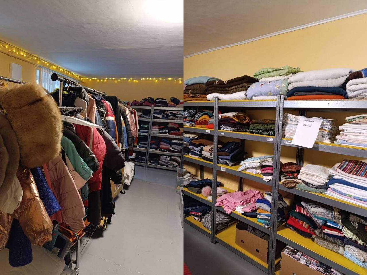 У Дніпрі з’явився «Банк одягу» для ВПО
