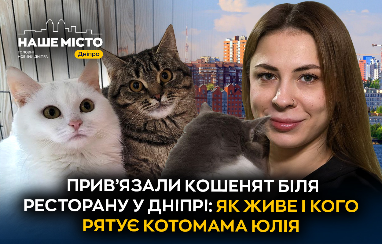 Котомама з Дніпра: рятування котів із зони бойових дій