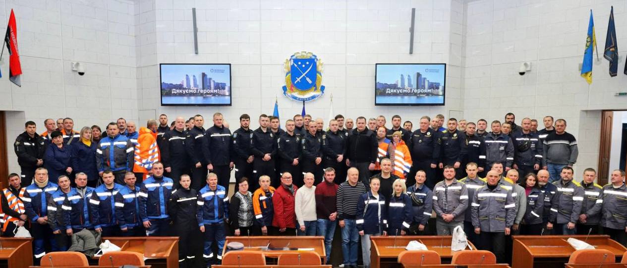 Мер Дніпра нагородив справжніх захисників міста