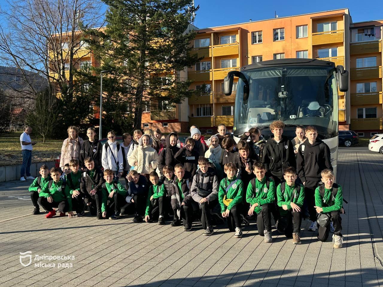 Діти з Дніпра відпочивають у чеському таборі завдяки міжміській співпраці